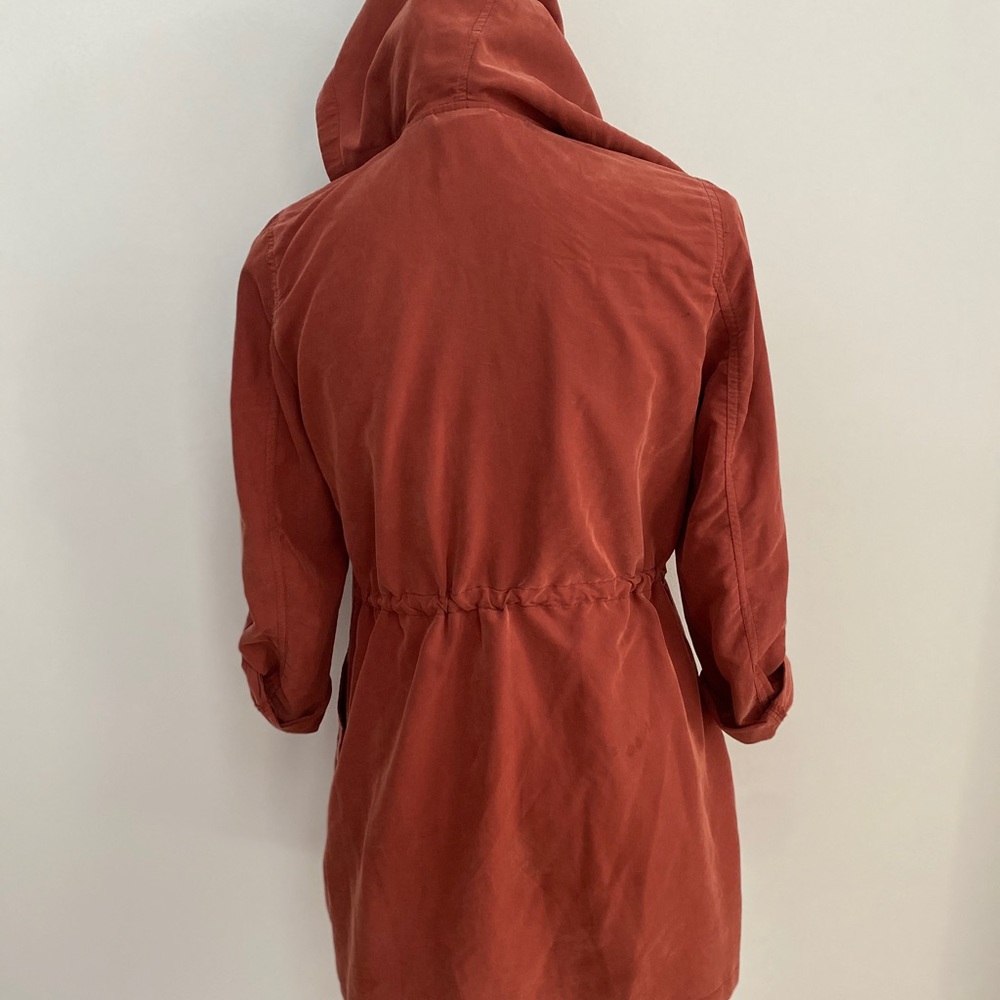 Divided Rust Jacket with Hood - Picture 6 of 12